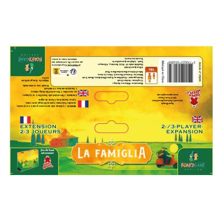 La Famiglia : Extension 2/3 joueurs - Agorajeux
