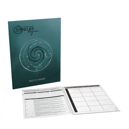 Cthulhu Origines - Dossier de Personnages - BBE - Agorajeux