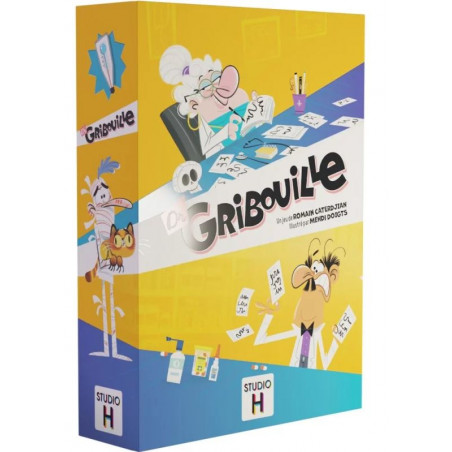 Dr Gribouille - jeu de société d'ambiance - Agorajeux