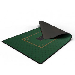 Tapis de Poker Vert néoprène 60 x 100 cm - Boutique Agorajeux