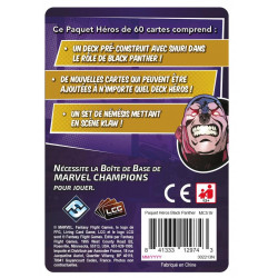 Acheter Marvel Champions : Héros Black Panther - FFG - Agorajeux