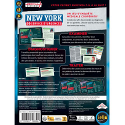 Acheter Medical Mysteries : New York - Iello - Agorajeux