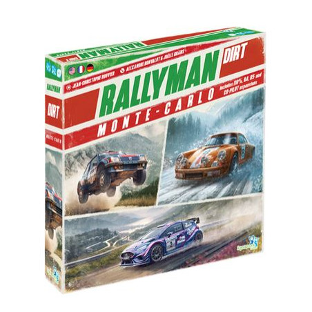 Rallyman Dirt : Monte-Carlo - Jeu de société | Agorajeux