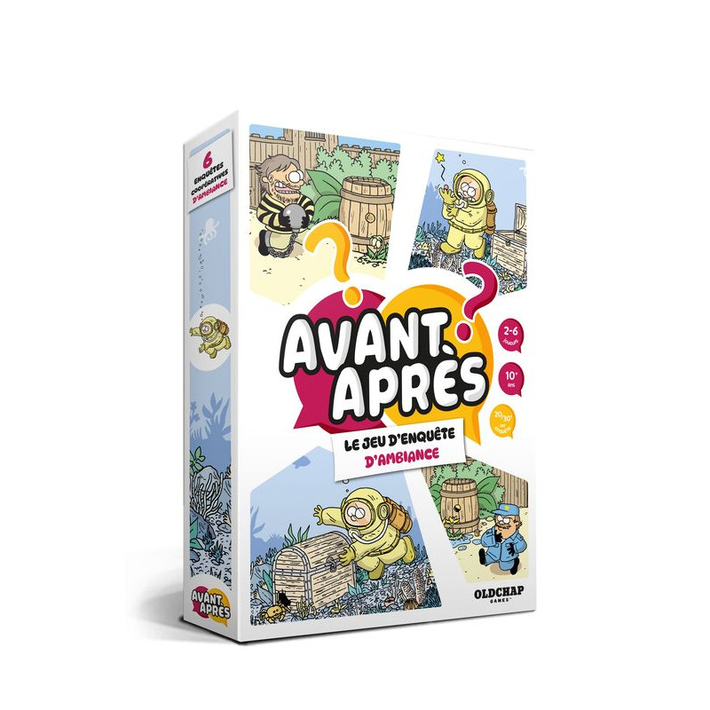 Avant Après – Jeu d’enquête coopératif original | Agorajeux