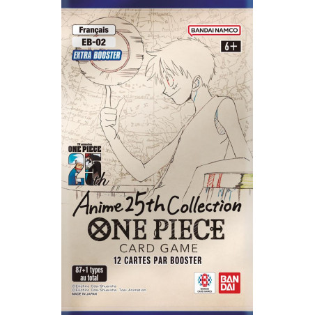 One Piece Anime 25th Collection EB-02 Booster FR - Agorajeux