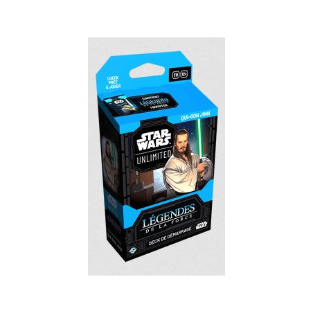 SW Unlimited: Légendes de la Force : Deck Qui-Gon Jinn - Agorajeux