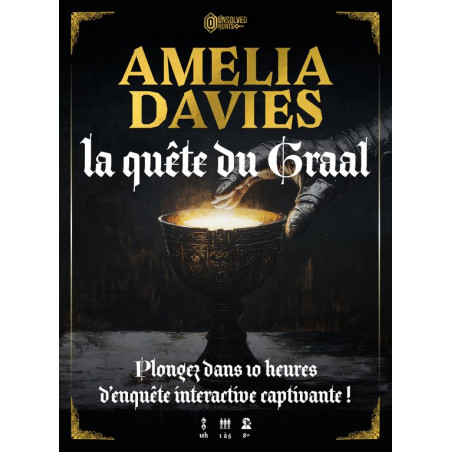 Amelia Davis – Enquête immersive à la recherche du Graal | Agorajeux