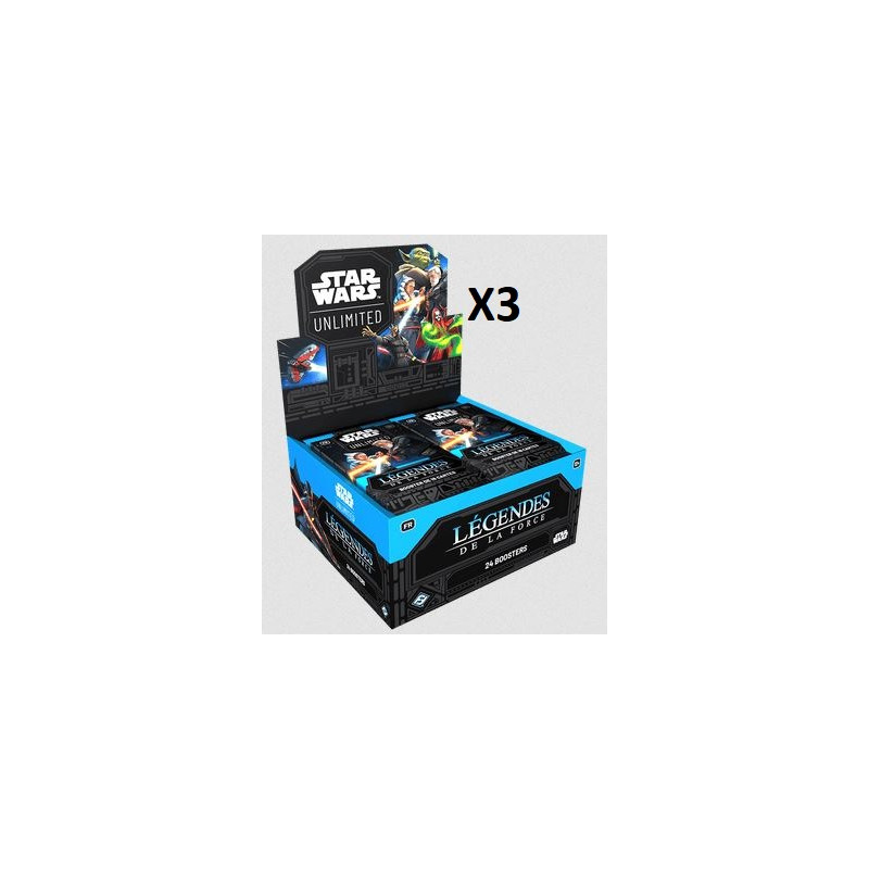 SW Unlimited: Légendes de la Force lot de 3 Displays