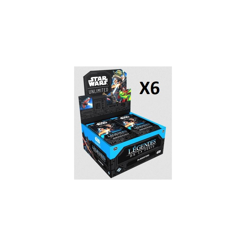 SW Unlimited: Légendes de la Force case de 6 Displays
