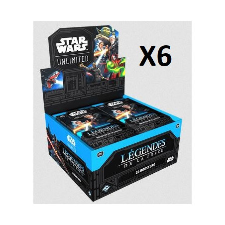 Lot de 6 Displays Star Wars Unlimited TCG : Set 5 - Agorajeux