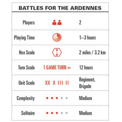 Battles for the Ardennes Deluxe Edition - Decision Games - Agorajeux