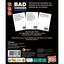 Bad Choices - jeu de société - Agorajeux