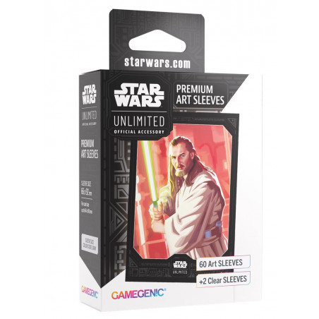 Star Wars Unlimited Art Sleeves Qui-Gon Jin - Agorajeux