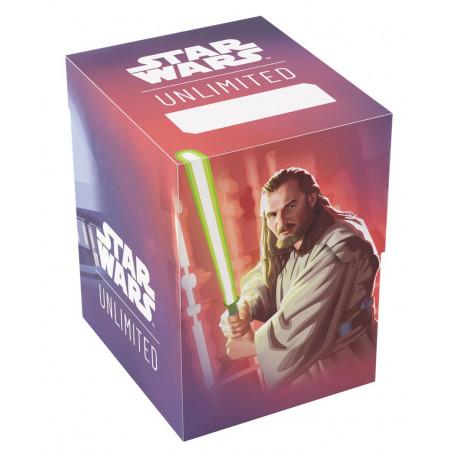 Star Wars Unlimited Deck Box Qui-Gon Jin - Agorajeux