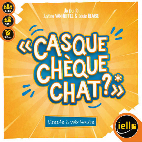 Casque Chèque Chat ? - Iello - Agorajeux