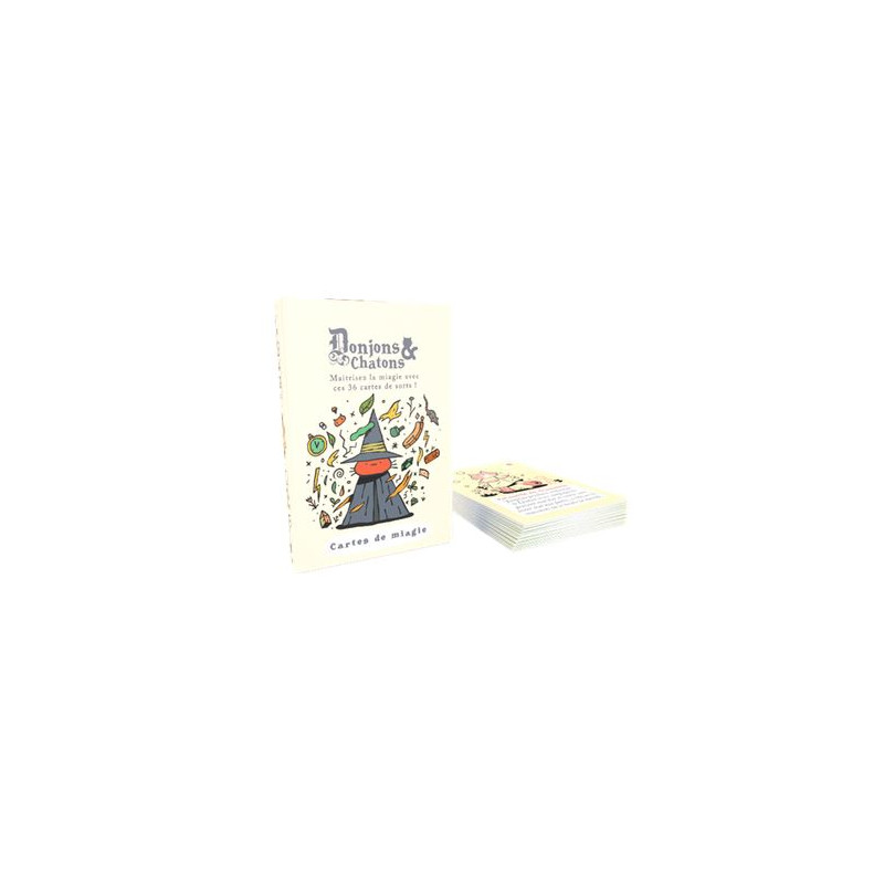 Donjons & Chatons : Set de carte Miagie