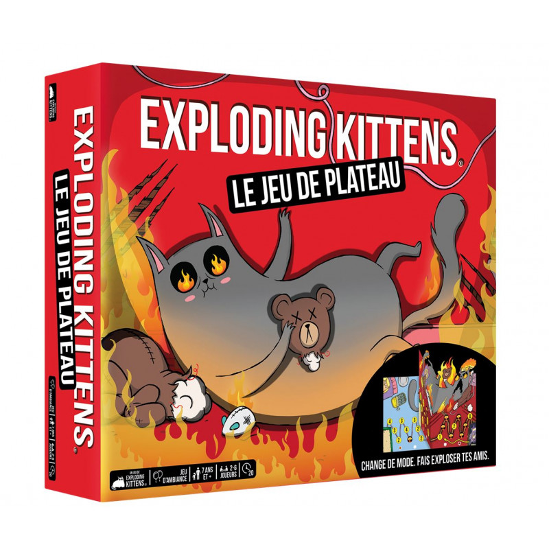 Exploding Kittens : Le jeu de plateau