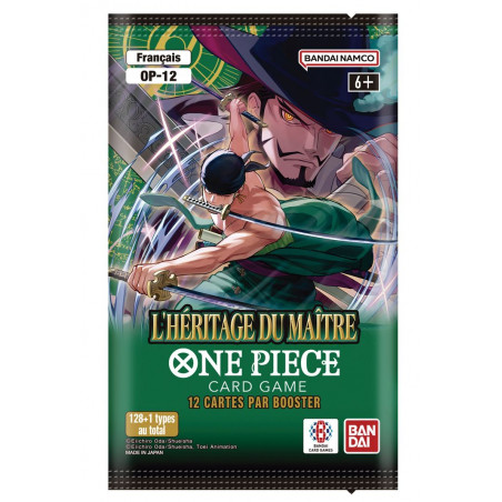 One Piece L'héritage du maître OP12 Booster FR - Agorajeux