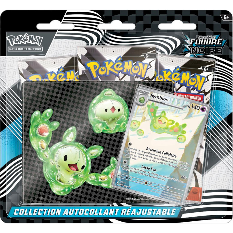 Tri-pack Sticker pokemon EV10.5 Foudre Noire