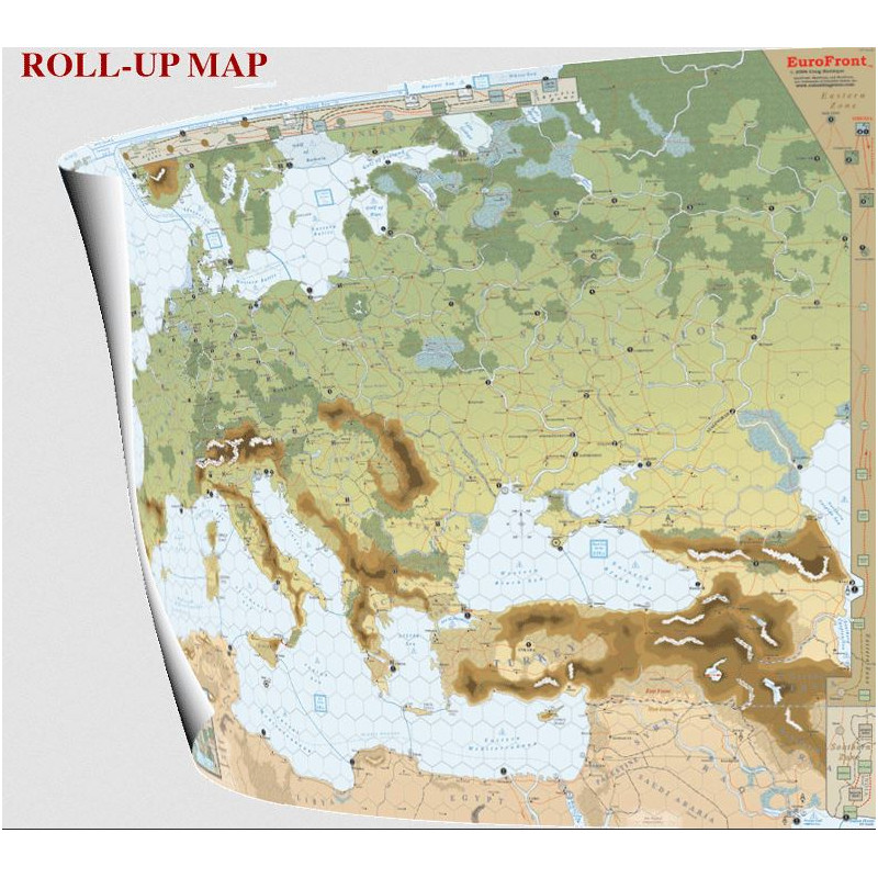 EuroFront Neoprene Map