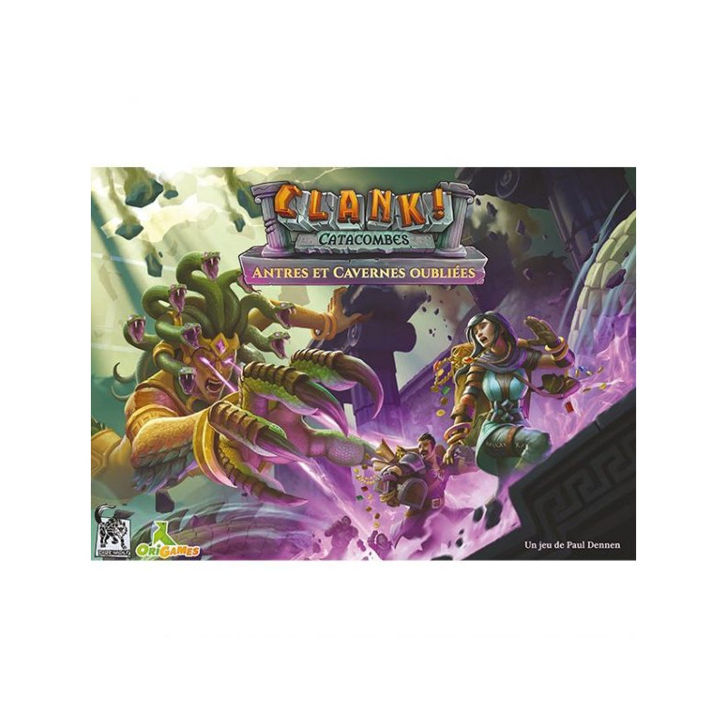 Clank! Catacombes Ext. Antres et Cavernes oubliées