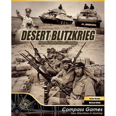 Desert Blitzkrieg - Compass Games - Agorajeux