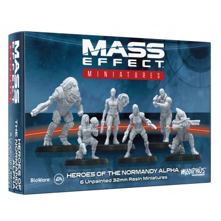 Mass Effect Heroes of the Normandy Alpha | Figurines |  Agorajeux