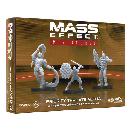 Mass Effect - Priority Threats Alpha | Figurines Résine |  Agorajeux