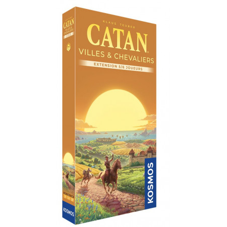 Acheter Catan Villes et Chevaliers 5-6 joueurs - Kosmos - Agorajeux