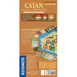 Acheter Catan Villes et Chevaliers 5-6 joueurs - Kosmos - Agorajeux