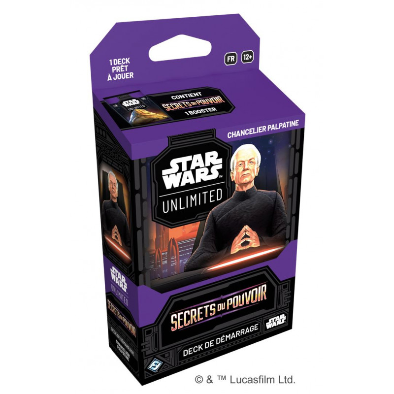 SW Unlimited: Deck de démarrage set 6 Chancelier Palpatine