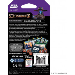 SW Unlimited: Deck de démarrage set 6 Chancelier Palpatine | Agorajeux