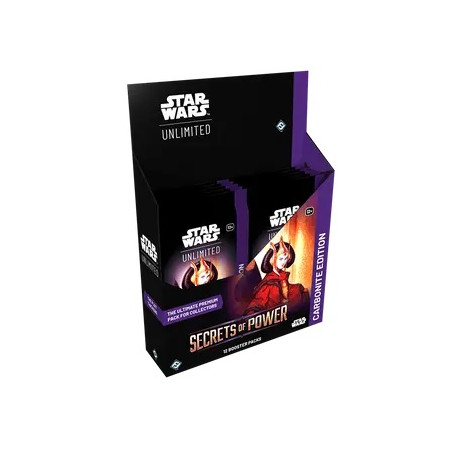 Star Wars Unlimited: Display Carbonite set 6 | Agorajeux