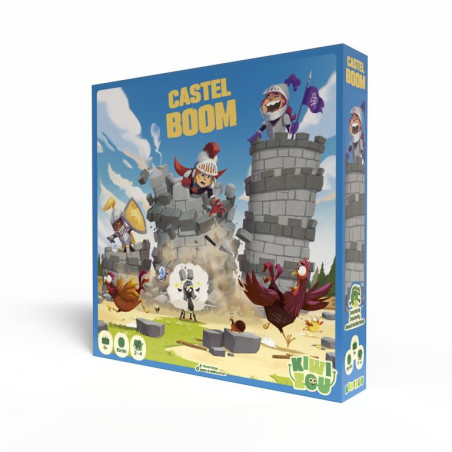 Castel Boom | Jeu de société 5 ans | Kiwi Zou | Agorajeux
