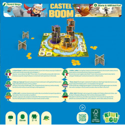Castel Boom | Jeu de société 5 ans | Kiwi Zou | Agorajeux