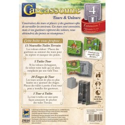 Carcassonne : Tours et Voleurs - Extension | Boutique Agorajeux