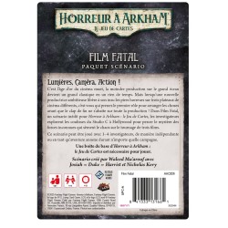 Horreur à Arkham LCG - Film Fatal - FFG - Agorajeux