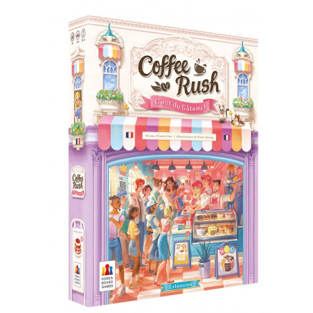 Extension Coffee Rush : C'est du Gâteau - Jeu de société - Agorajeux