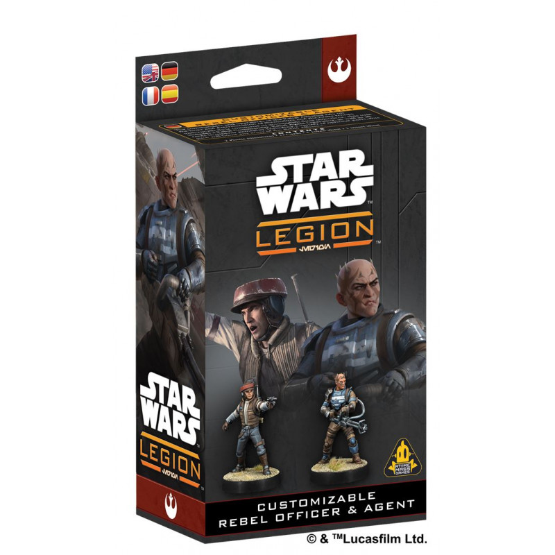 Star Wars Legion : Rebel Commander & Operative