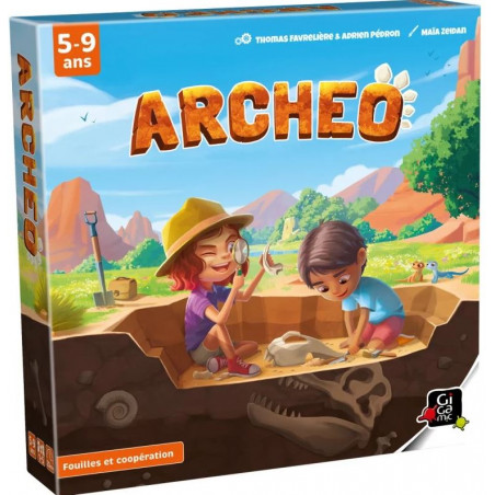 Archeo | Jeu de société 5 ans | Gigamic | Agorajeux