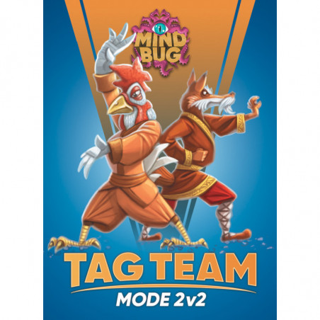 Mindbug : Tag Team : Mode 2 VS 2 - Jeu de cartes - Iello - Agorajeux