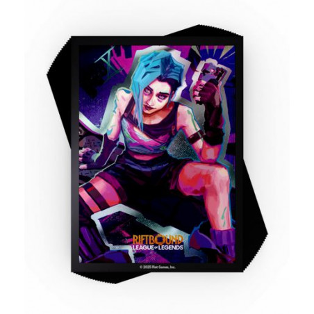 Riftbound: LoL TCG - Origins Jinx Art Sleeves | Agorajeux