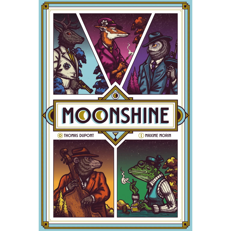 Moonshine : un jeu de stratégie sans temps mort ! | Agorajeux