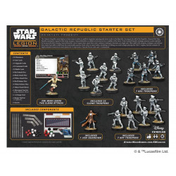 Star Wars Legion Galactic Republic Starter Set (Base) | Agorajeux