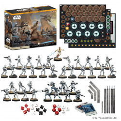 Star Wars Legion Galactic Republic Starter Set (Base) | Agorajeux