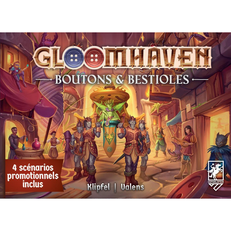 Gloomhaven : Boutons & Bestioles