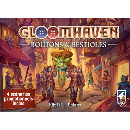 Gloomhaven : Boutons & Bestioles : boite