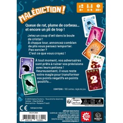 Malédiction ! – Jeu de cartes de Game Factory | Agorajeux