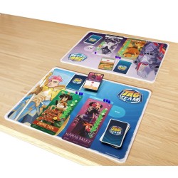 Kit de 2 tapis de jeu Tag Team - Jeanne + Mordred - AgoraJeux