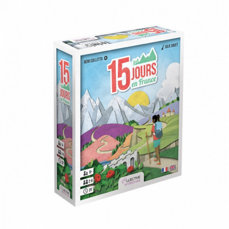15 Jours en France | Jeu de société | Agorajeux